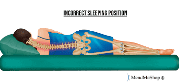 Knee Orthopedic Pillow - Maintain Proper Sleeping Posture